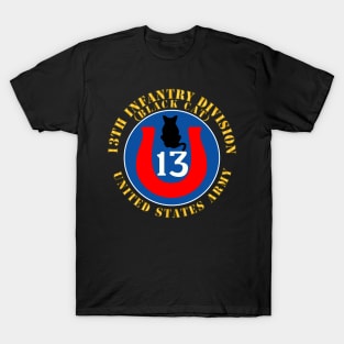 13th Infantry Divison - Black Cat T-Shirt